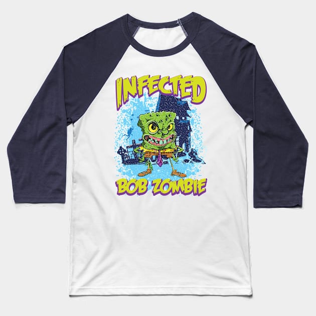 Infected Baseball T-Shirt by Dark Planet Tees